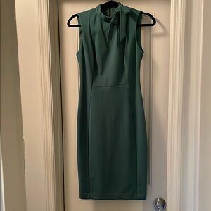 Green CK Sleeveless Dress